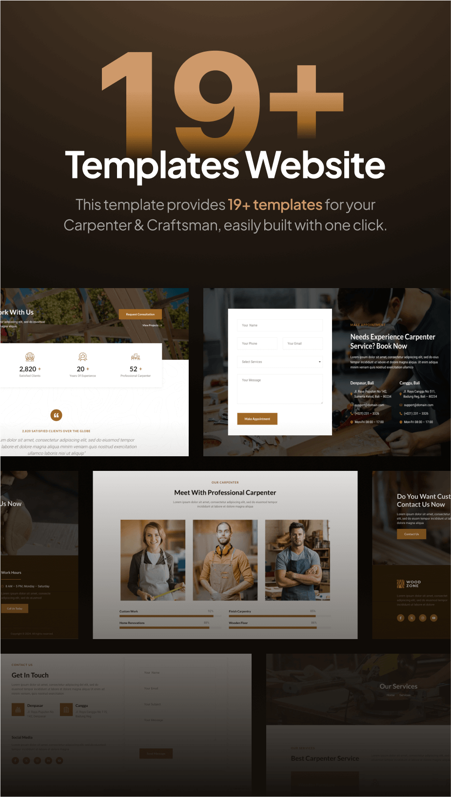 Woodzone – Carpenter & Craftsman FSE WordPress Theme - 4