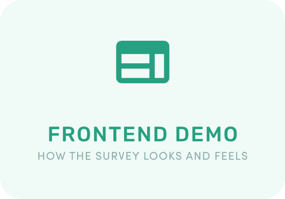 TotalSurvey WordPress survey plugin frontend demo