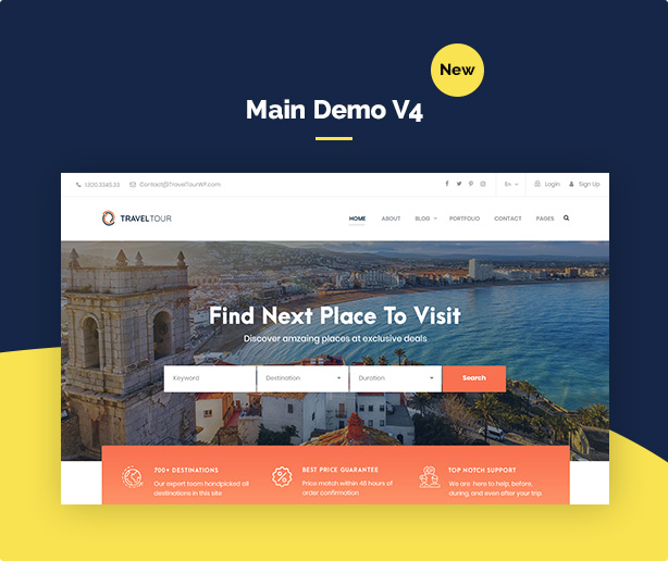 Travel Tour Booking WordPress - 7