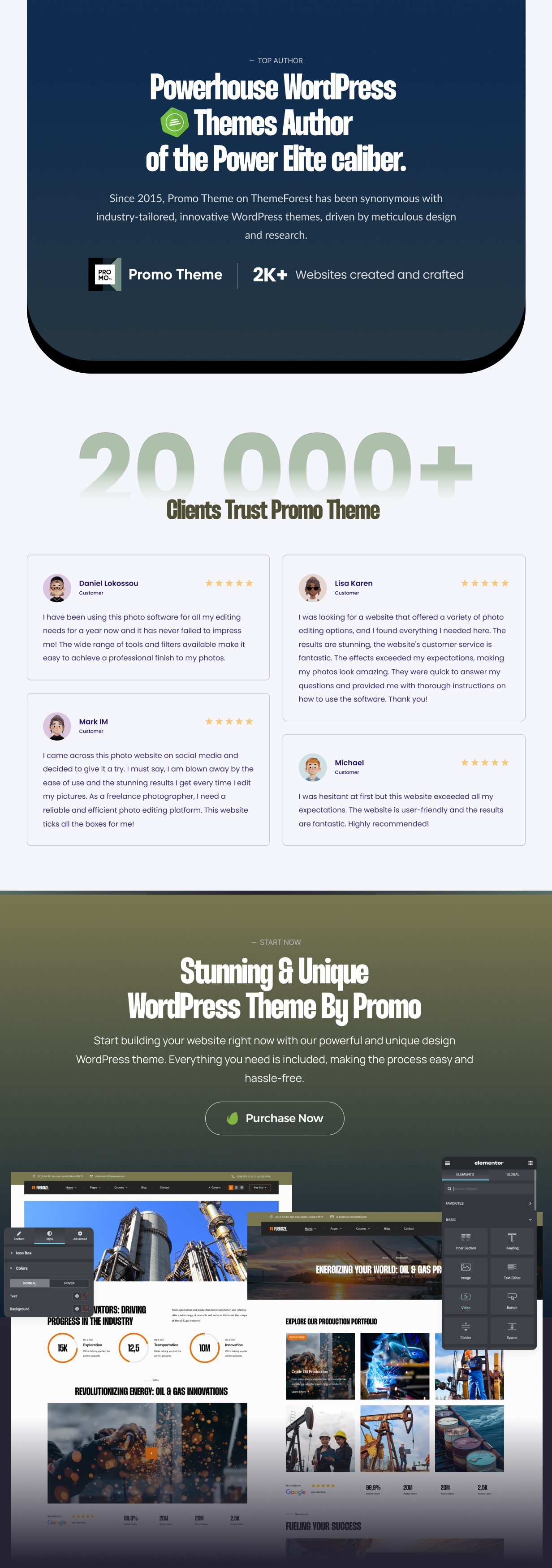 Fuelgize - Oil & Gas Industry WordPress Theme - 4