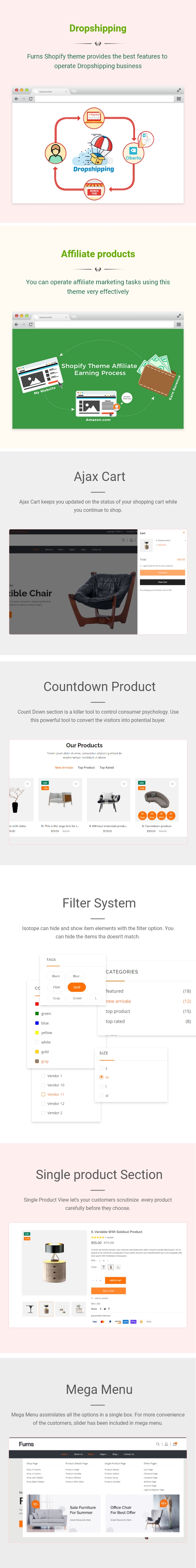 Furns - Simple Furniture Shopify Theme - 2