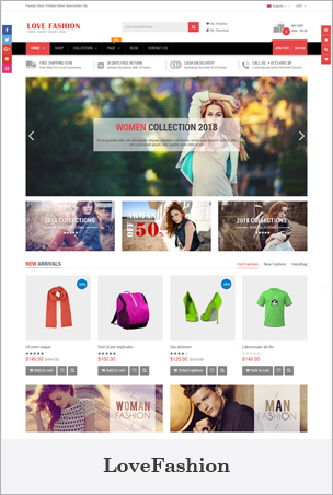 LoveFashion - Responsive Multipurpose Sections Drag & Drop Builder Shopify Theme