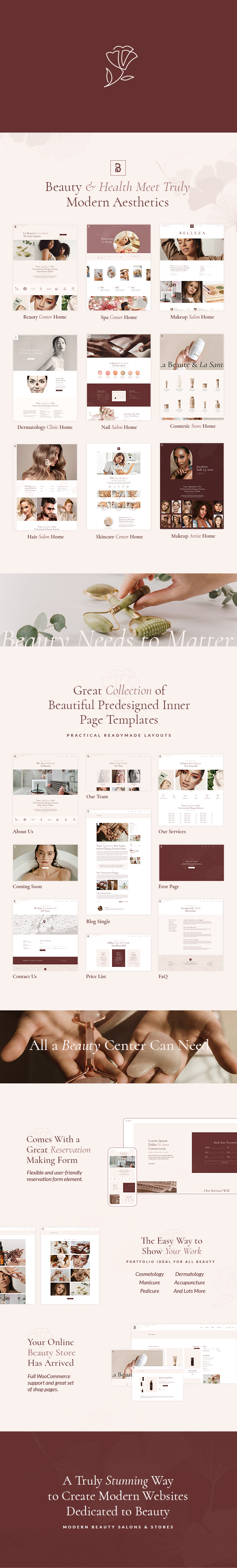 Brielle - Beauty Salon and Cosmetics WordPress Theme - 2