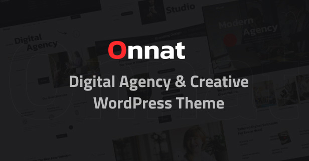 Onnat – Digital Agency & Creative WordPress Theme