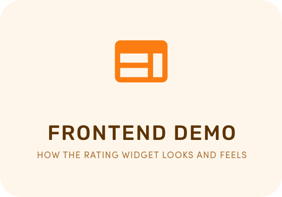 TotalRating WordPress rating plugin frontend demo