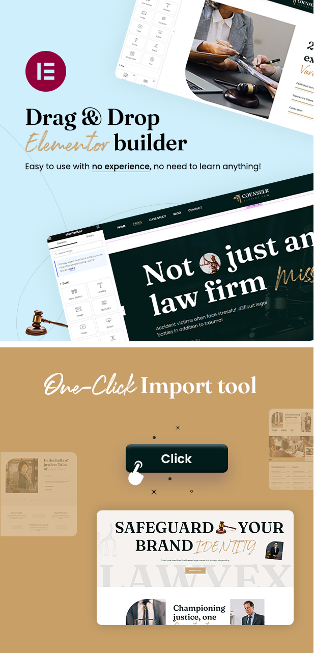 Lawyer & Law Firm WordPress Theme