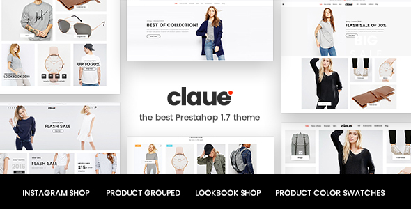 Claue - Clean, responsive Prestashop 1.7 theme - Fashion PrestaShop