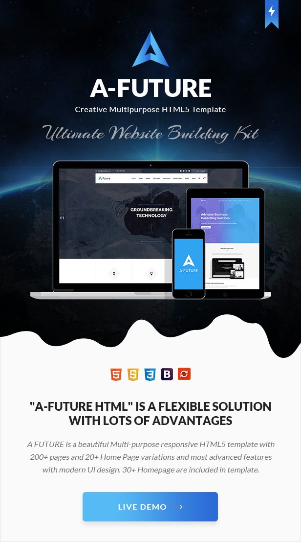 A Future - Creative Multi-purpose HTML Template - 6