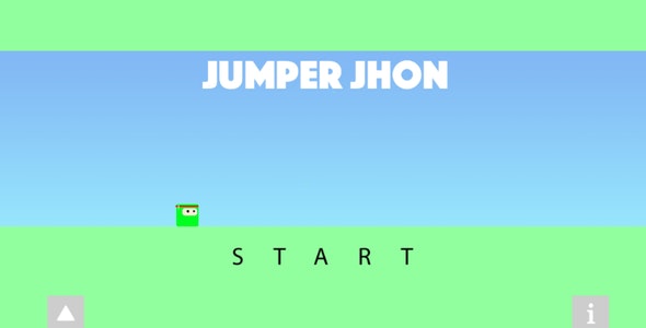 Jumper Jhon ( Android Studio + Admob + Multiple Characters + Reward Video Ads )