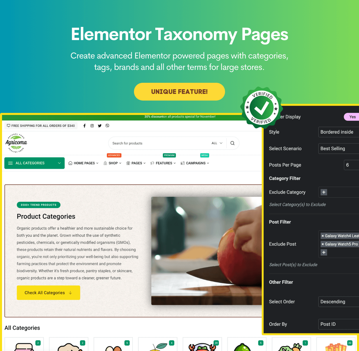 Agricoma - Organic Food Grocery WooCommerce Theme - 19