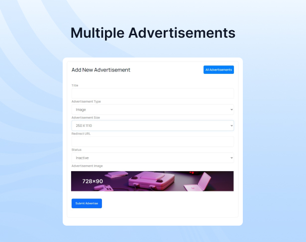 classified ads listing platform