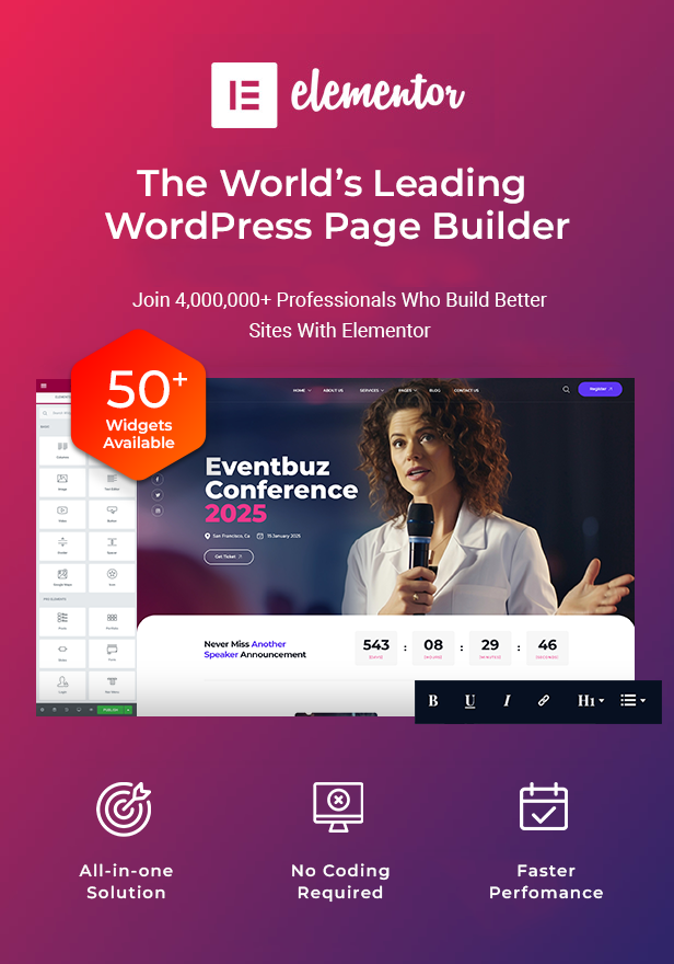Motivec - Conference and Events WordPress Theme