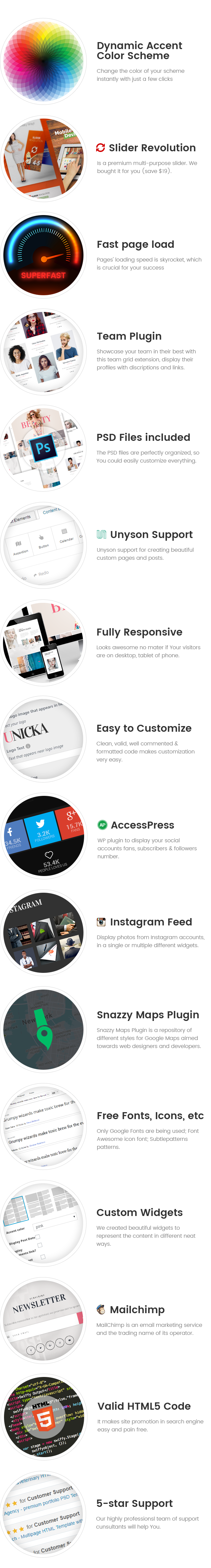 Unicka – Beauty And Fahsion Salon WordPress Theme