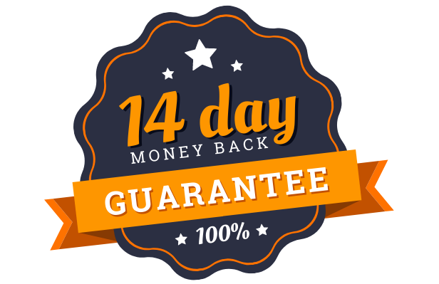 Money back 14 days