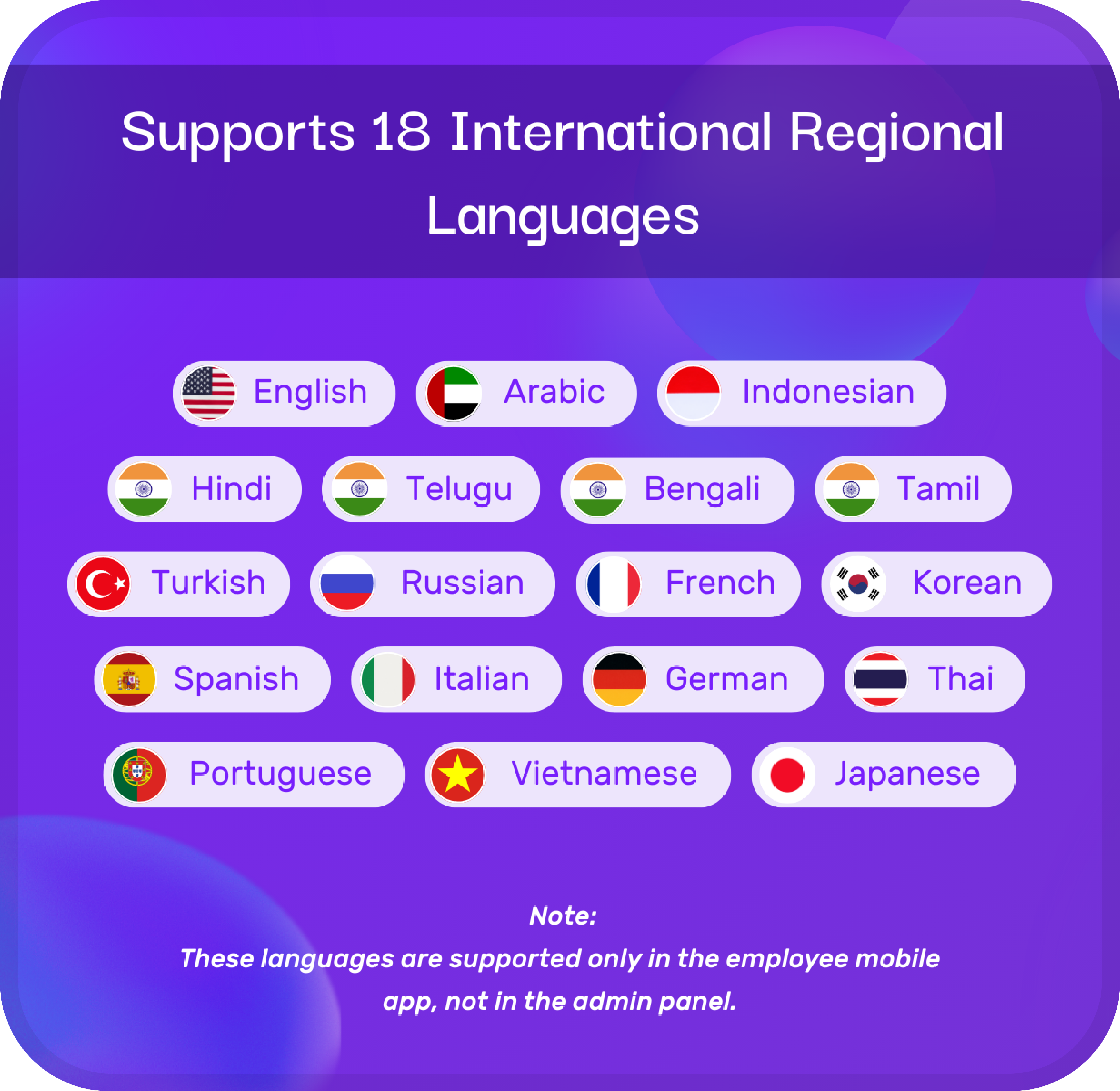 Language Banner
