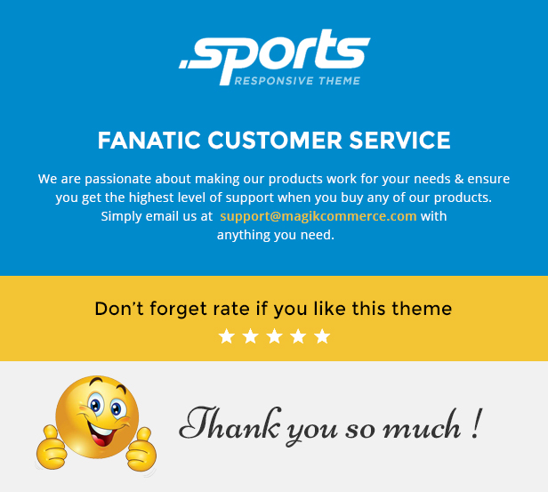 Sports store website