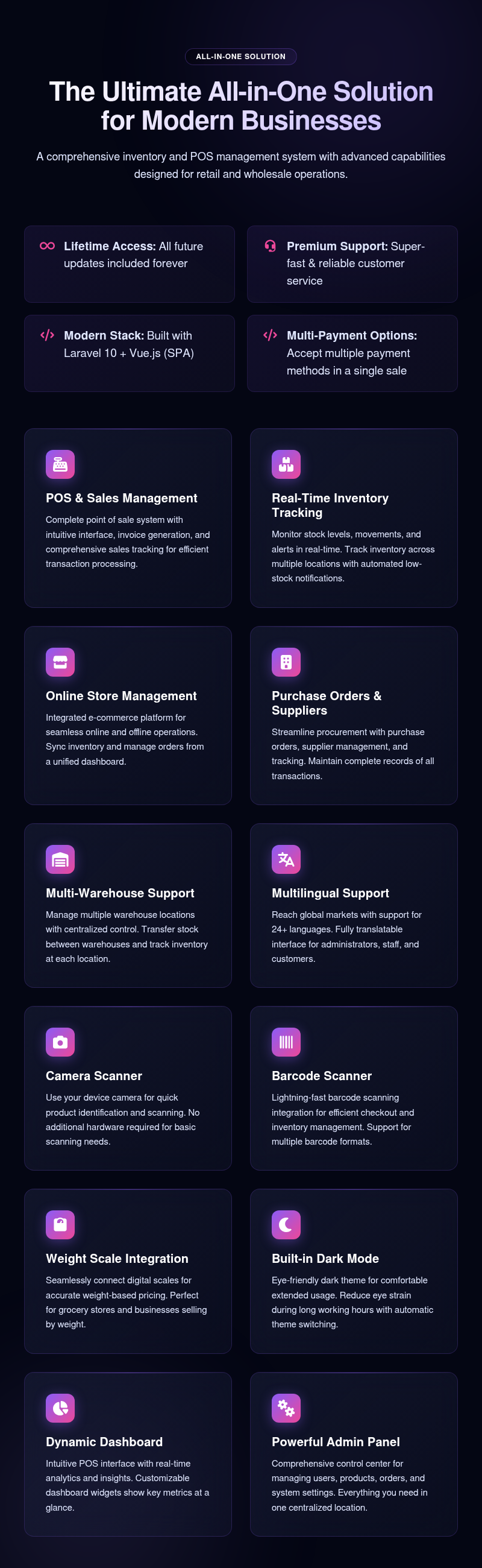 Stocky - POS with Inventory Management, Online Store & HRM - 2