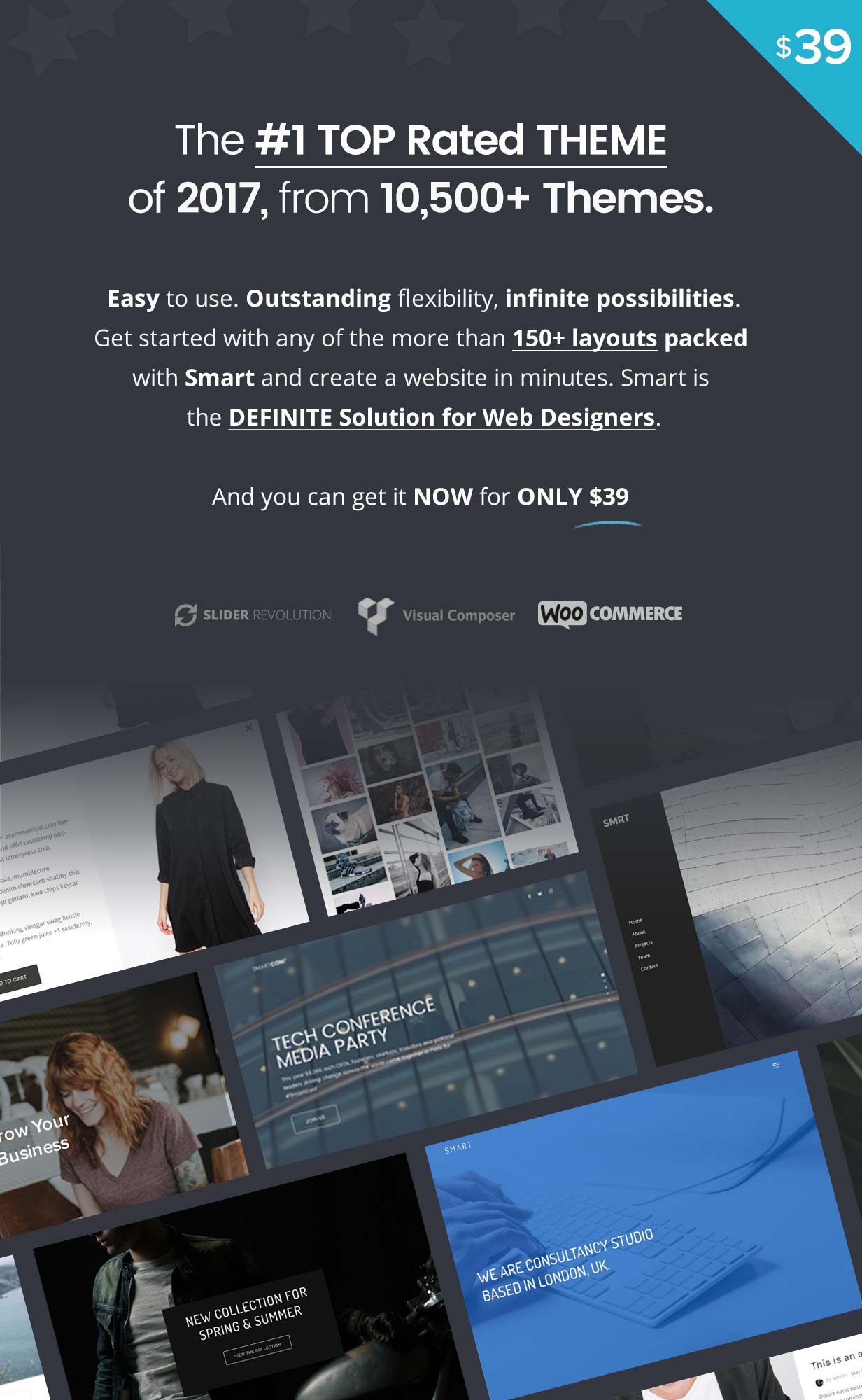 Smart — Responsive Multi-Purpose WordPress Theme - 1