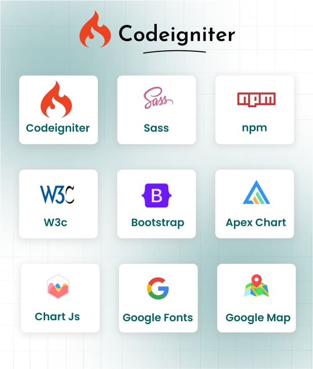 AdminX Codeigniter Admin Dashboard Template