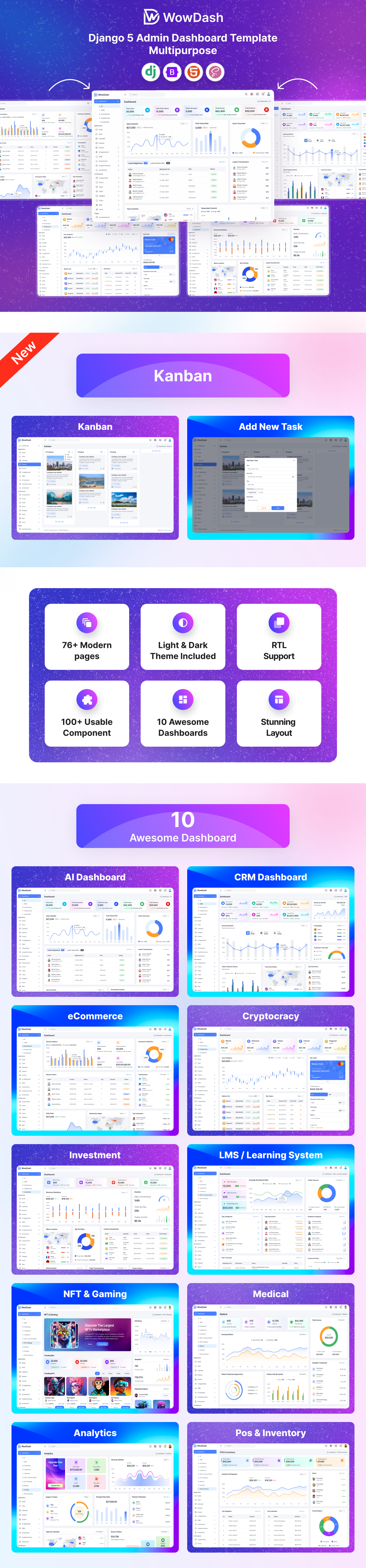WowDash – Django 5 - Multipurpose Admin Dashboard Template - 30