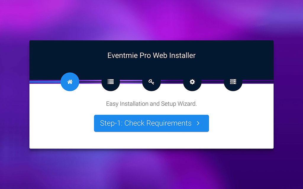 eventmie-Or. Install via Installer