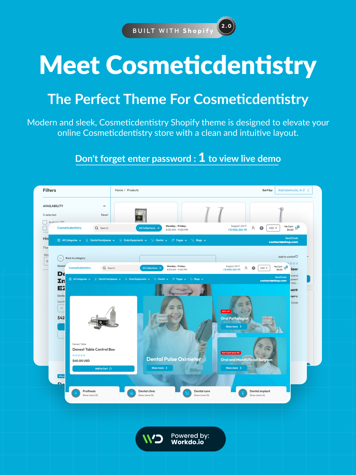 Cosmetic Dentistry - Teeth Clinic Shopify eCommerce theme - 8