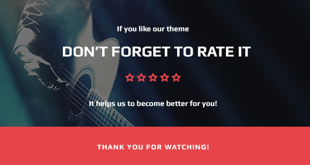 Music Band & Musician WordPress Theme