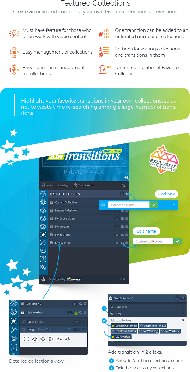 AinTransitions | Ultimate Multipurpose Transitions Pack - 17