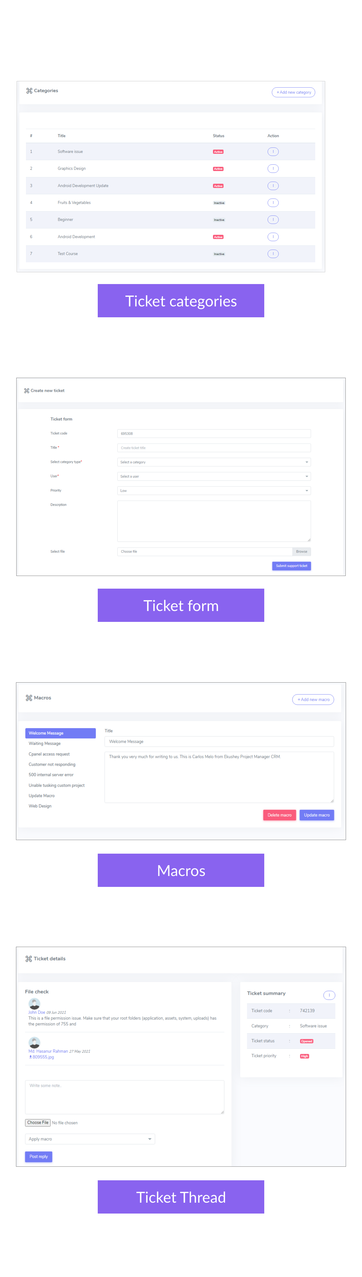 Academy LMS Customer Support Addon - 1