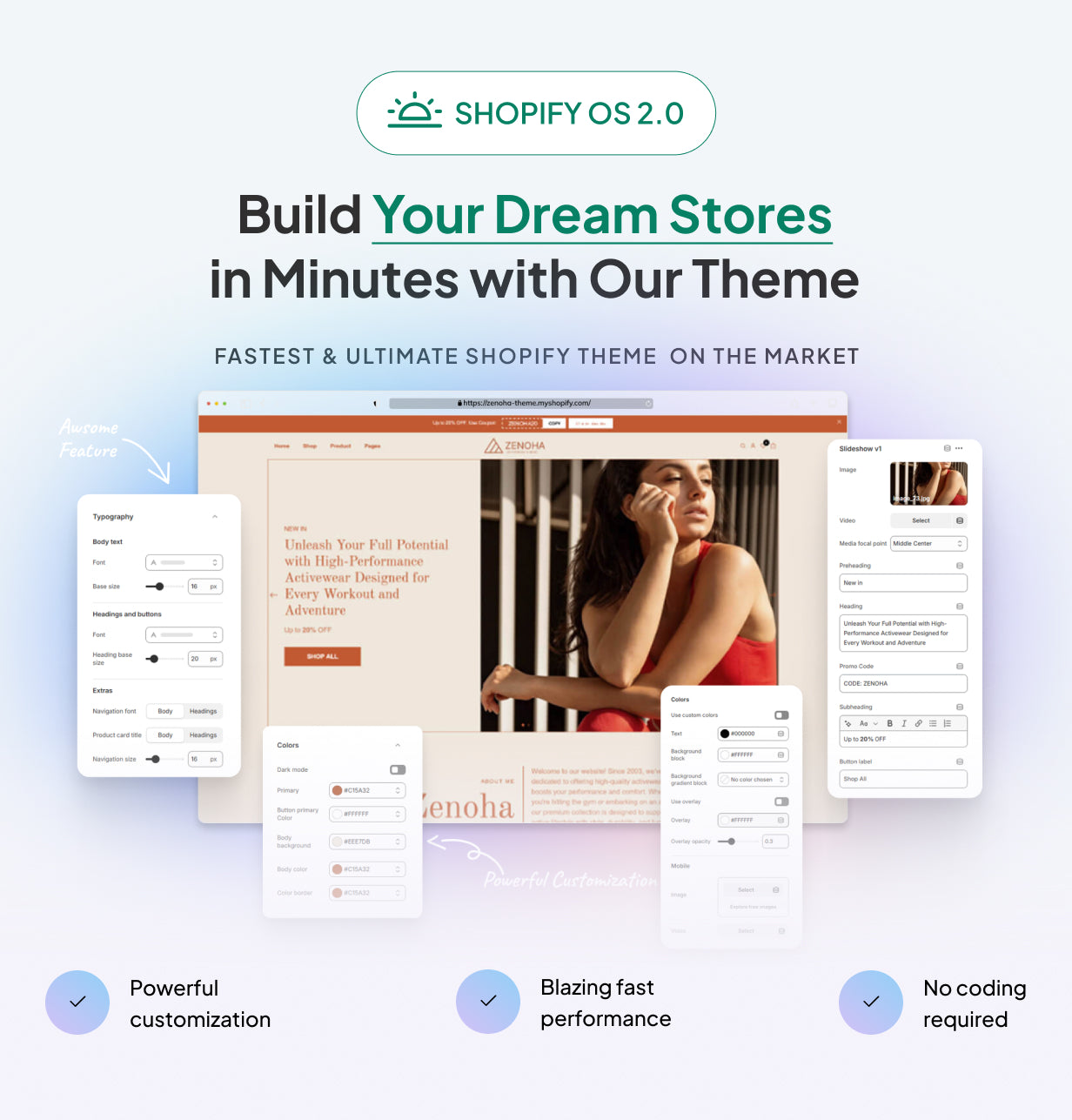 Zenoha | Sports & Activewear Shopify Theme OS 2.0