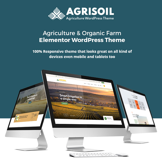 Agrisoil - Agriculture & Organic Farm WordPress Theme