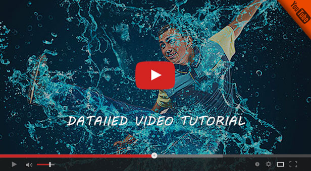 Water Splash Photoshop Action - 1