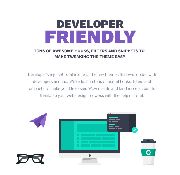 Total WordPress Theme Developer Friendly