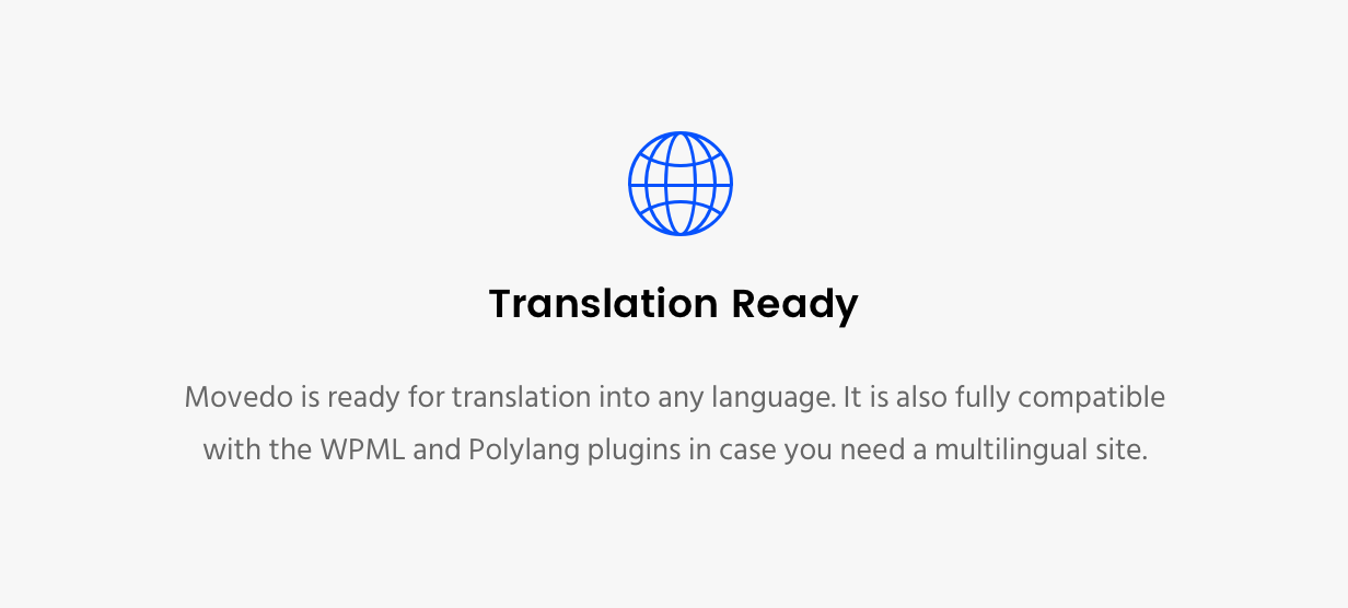 Movedo Translation Ready