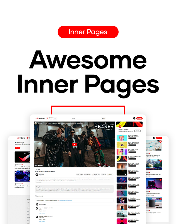 Davidews - Video Blogger Theme - 20