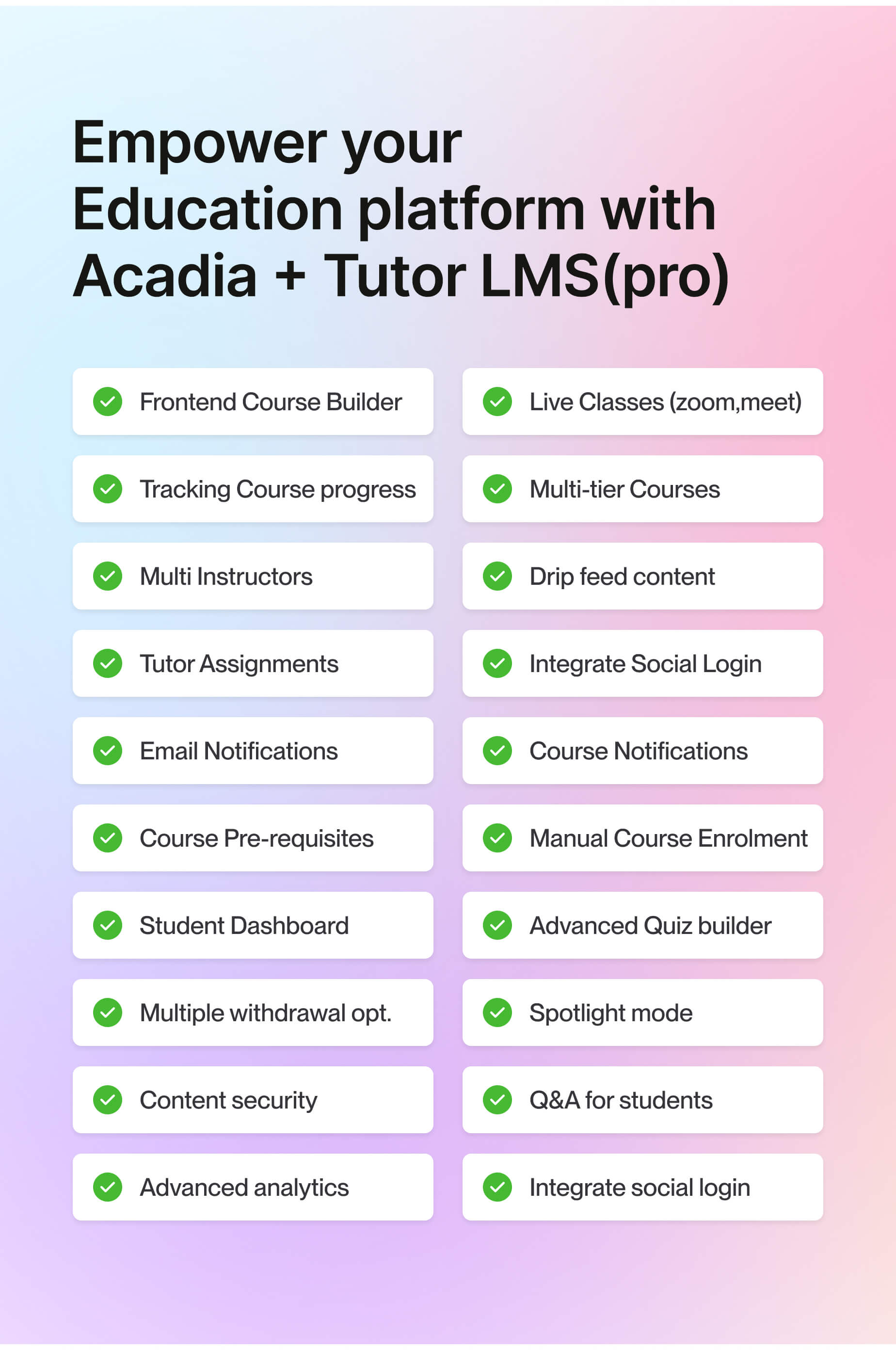 Education WordPress Theme For University & Online Course - Acadia