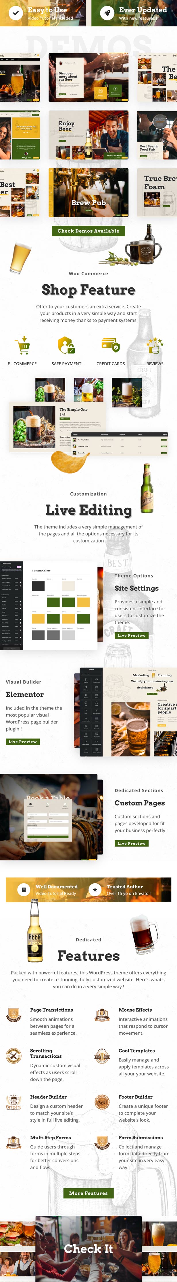 Brewery WordPress Theme