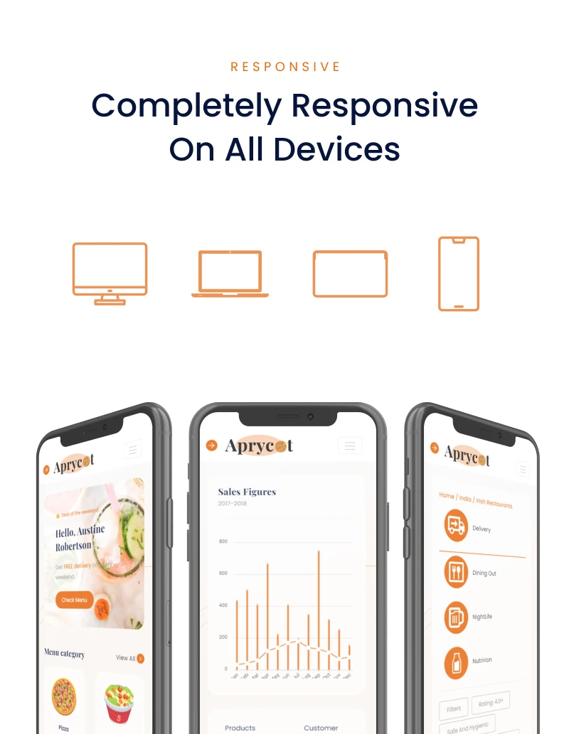 Aprycot | Restaurant Management Admin Template (HTML, Vue, React, Laravel) - 21