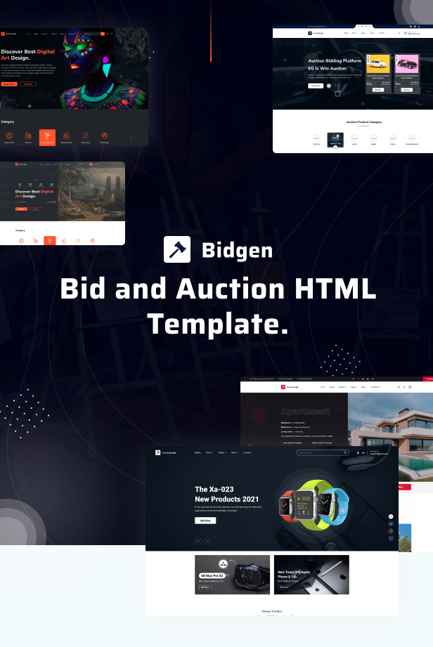 Auction and Bid Template