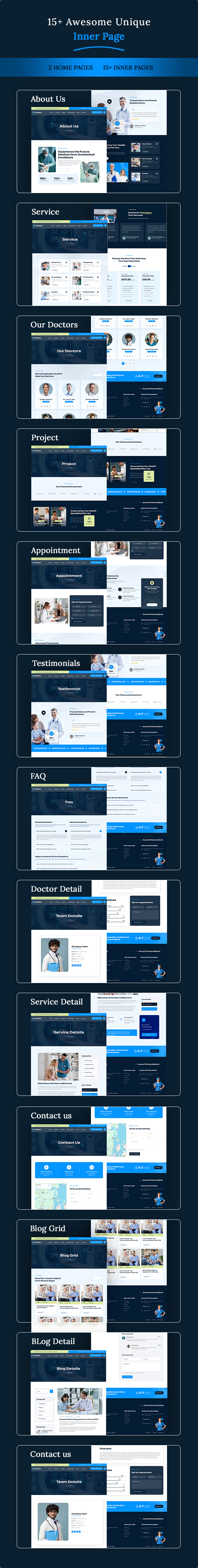 Mediket - Medical, Hospital and Health WordPress Theme - 8