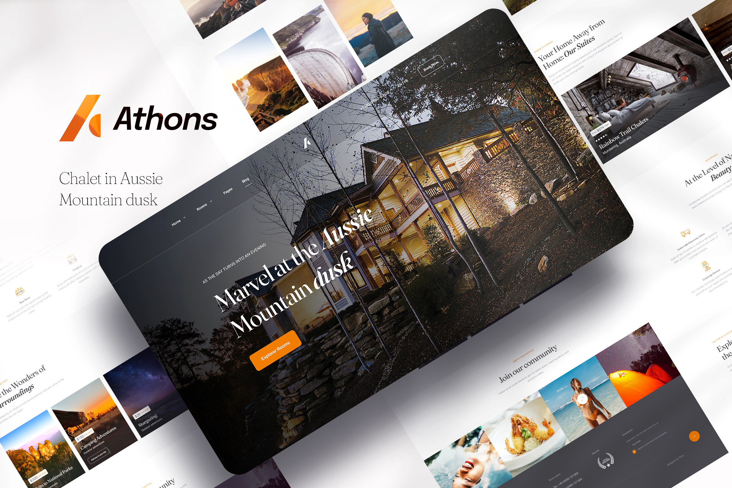 Athons - Hotel & Resort Booking Figma Template - 3