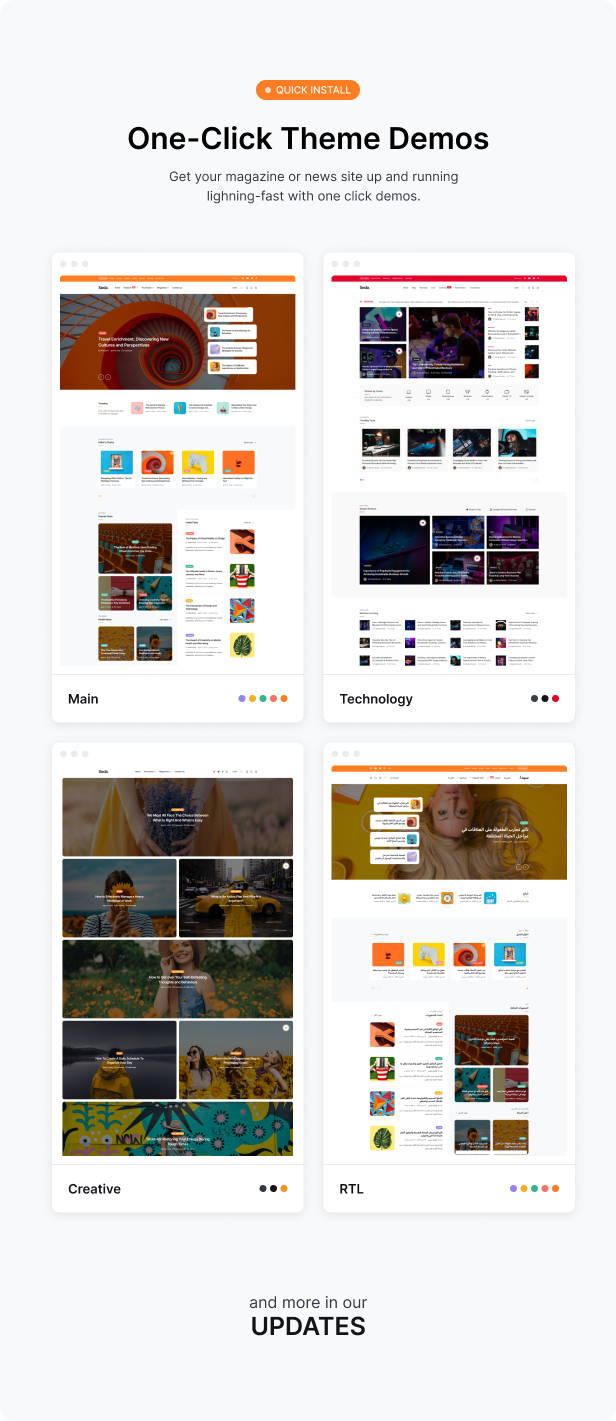 Seda – Minimal News/Magazine WordPress Theme Demos