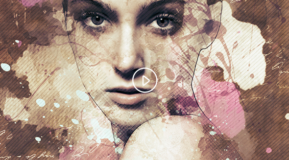 Modern Art Photoshop Action - 1