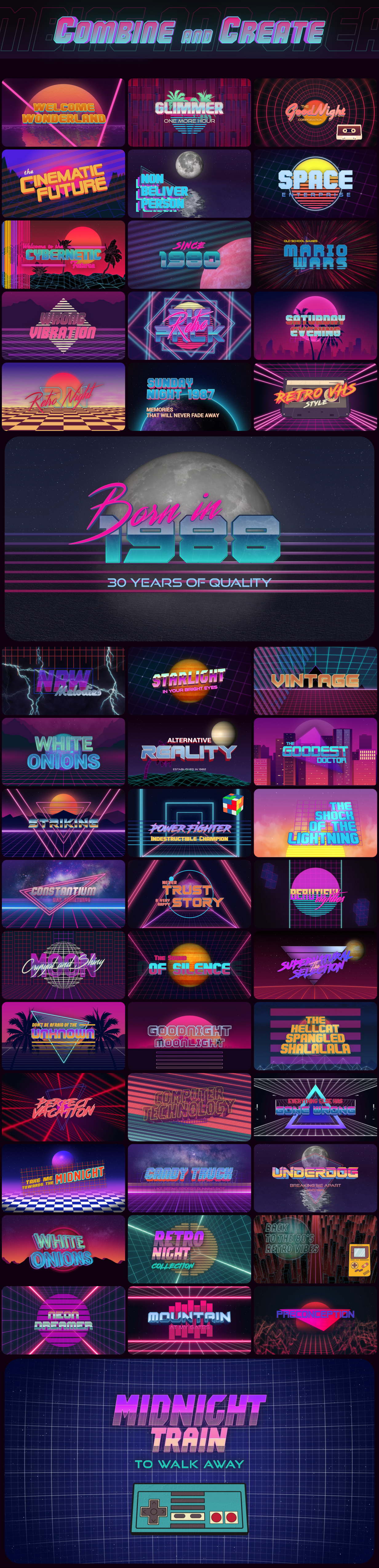 Retrowave Pack - 12