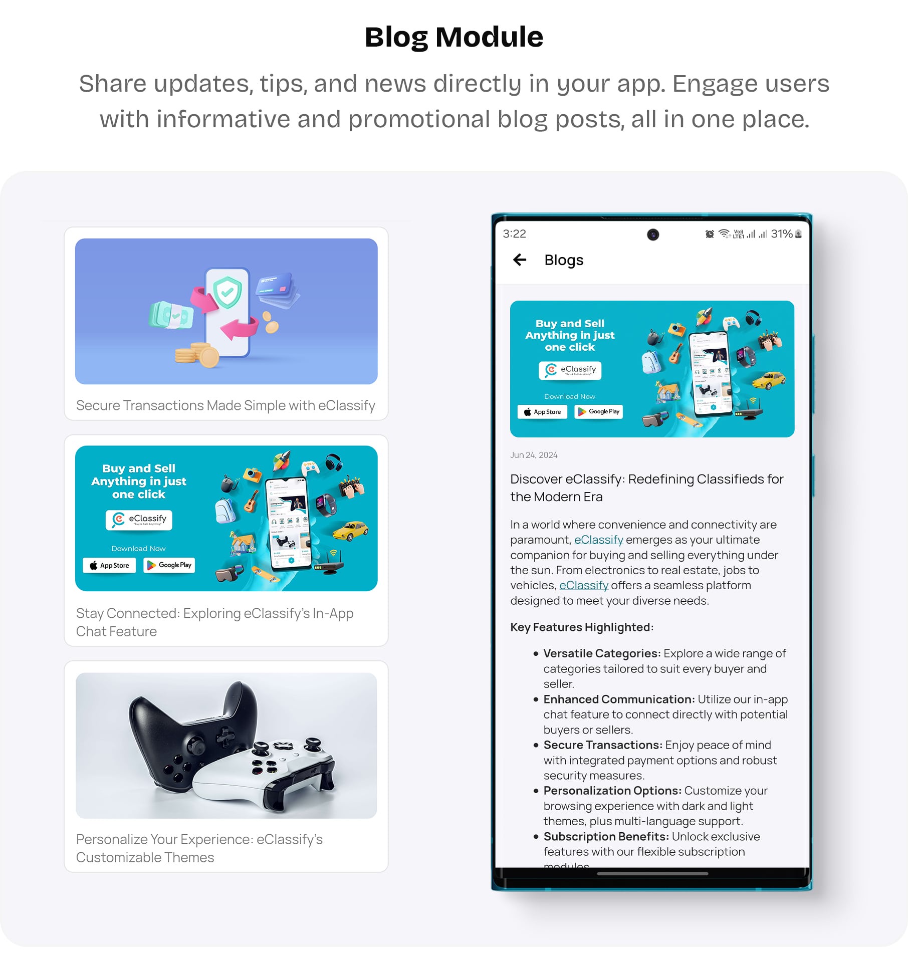 eClassify - Classified Buy and Sell Marketplace Flutter App with Laravel Admin Panel - 25