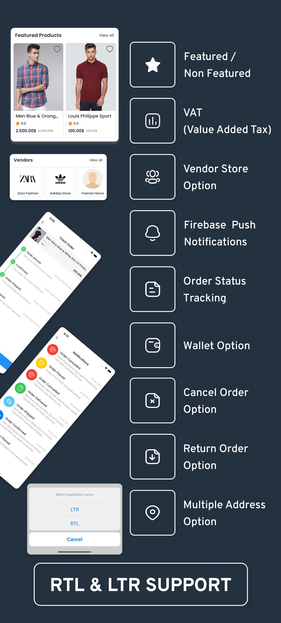 eCommerce - Multi vendor ecommerce iOS App with Admin panel - 16