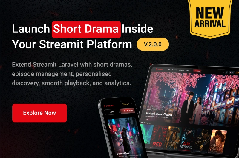 Streamit Laravel - OTT, Movies & Live Video Streaming Platform - 12
