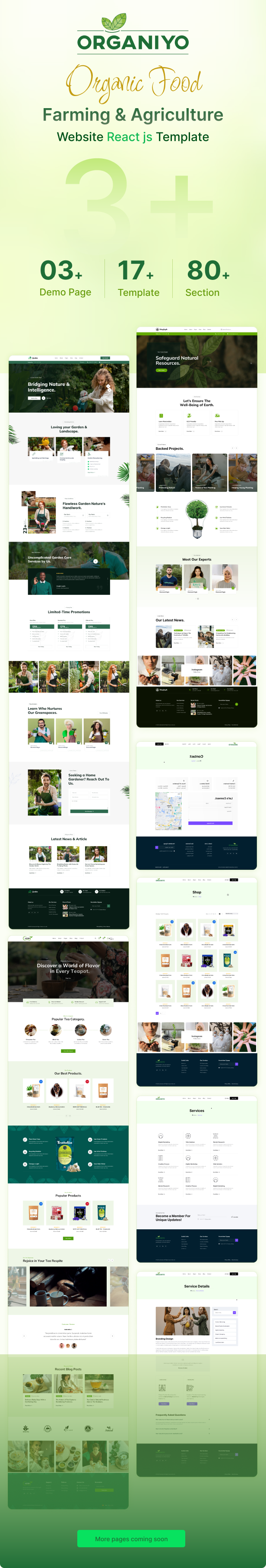 Organiyo - Organic Food Farming & Agriculture React Nextjs Template - 2