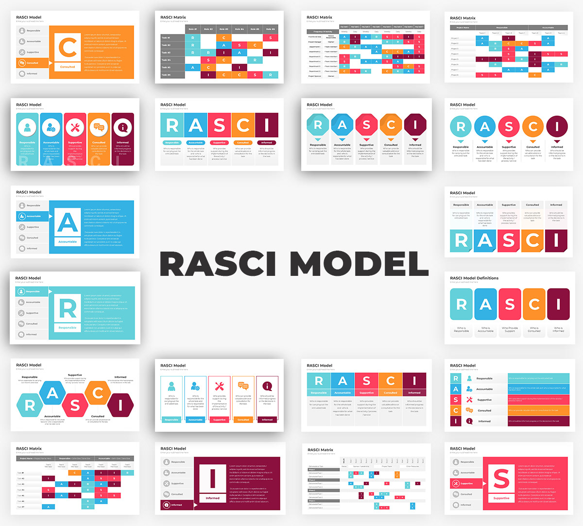 Infographics Complete Bundle PowerPoint Templates - 115