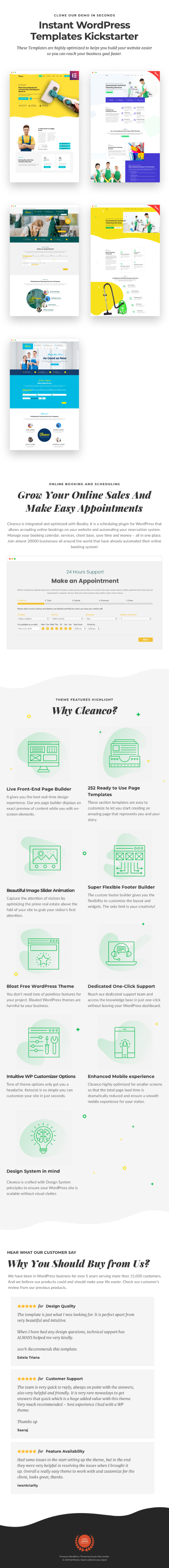 Cleanco 3.0 - Tema WordPress de Empresa de Serviços de Limpeza - 1